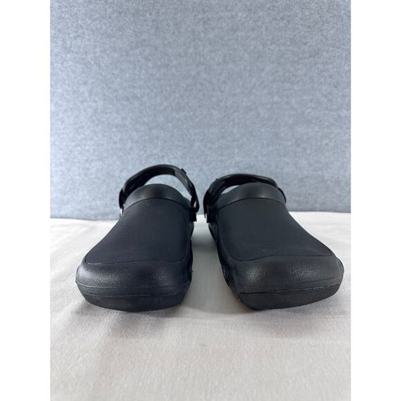 Crocs Literide Women sz 10 mens 8 Slip Resistant No Marking Work Clogs w Straps - Picture 7 of 11